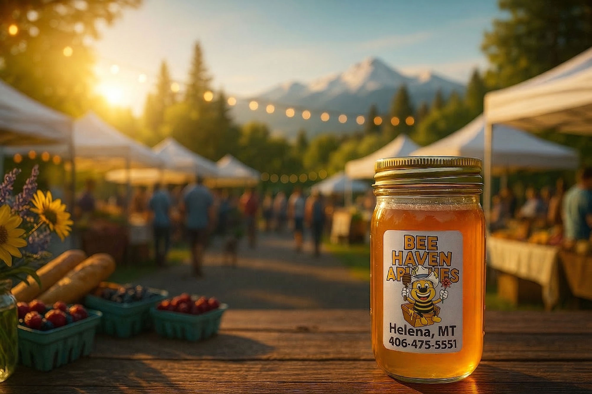 Helena-MT-Farmers-Market-Bee-Haven-Honey